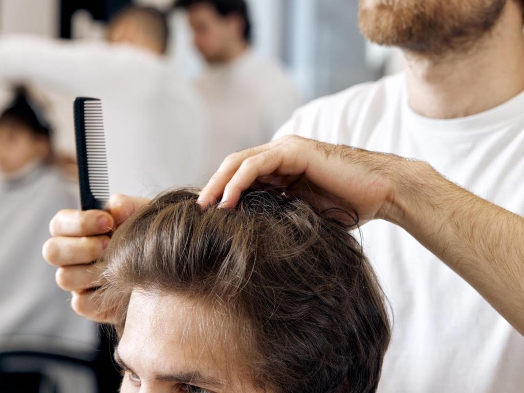 Cortes de pelo con tupé para hombres con pelo largo tupe con pelo largo corte
